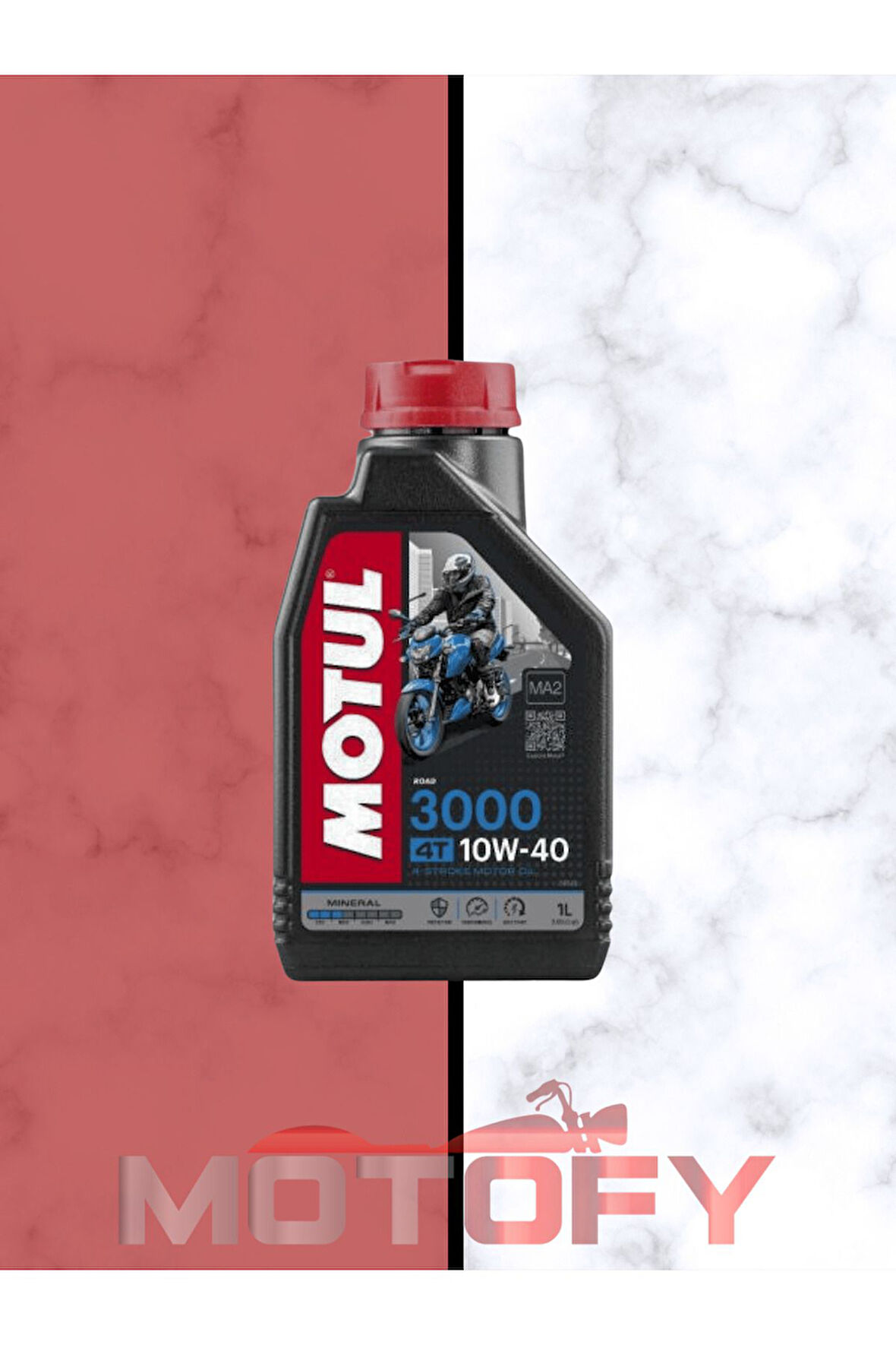 MOTUL 3000 4t 10w40 1 Lt MOTOR YAĞI