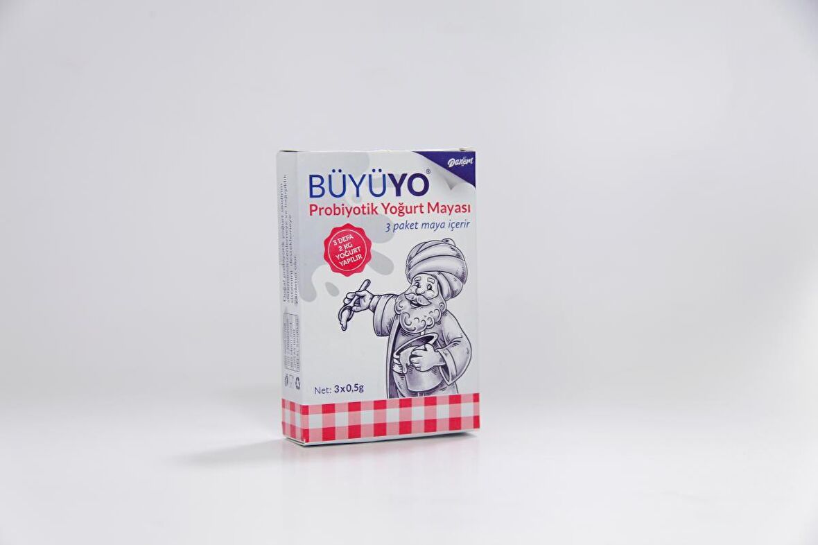 BüyüYo Probiyotik Yoğurt Mayası 3x0,5g