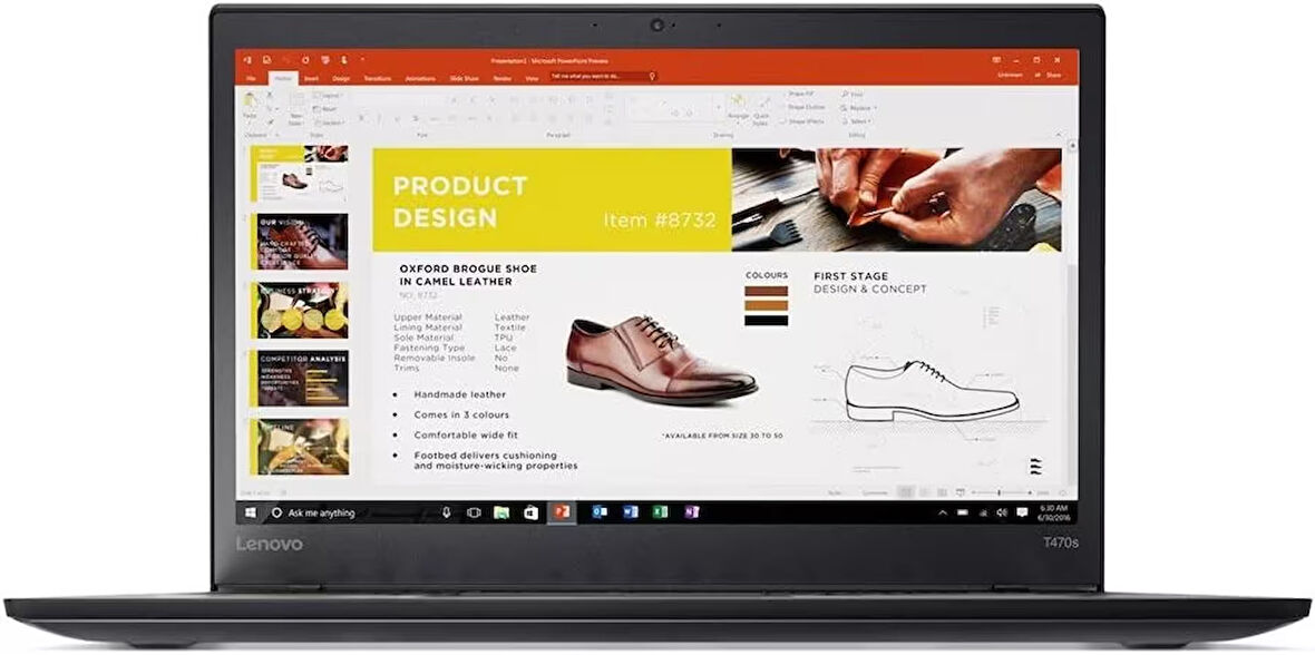 Lenovo ThinkPad T470s intel i7-6600U 2.60GHz 20GB DDR4 RAM 256GB SSD 14" Full HD DOKUNMATİK Ekran Notebook