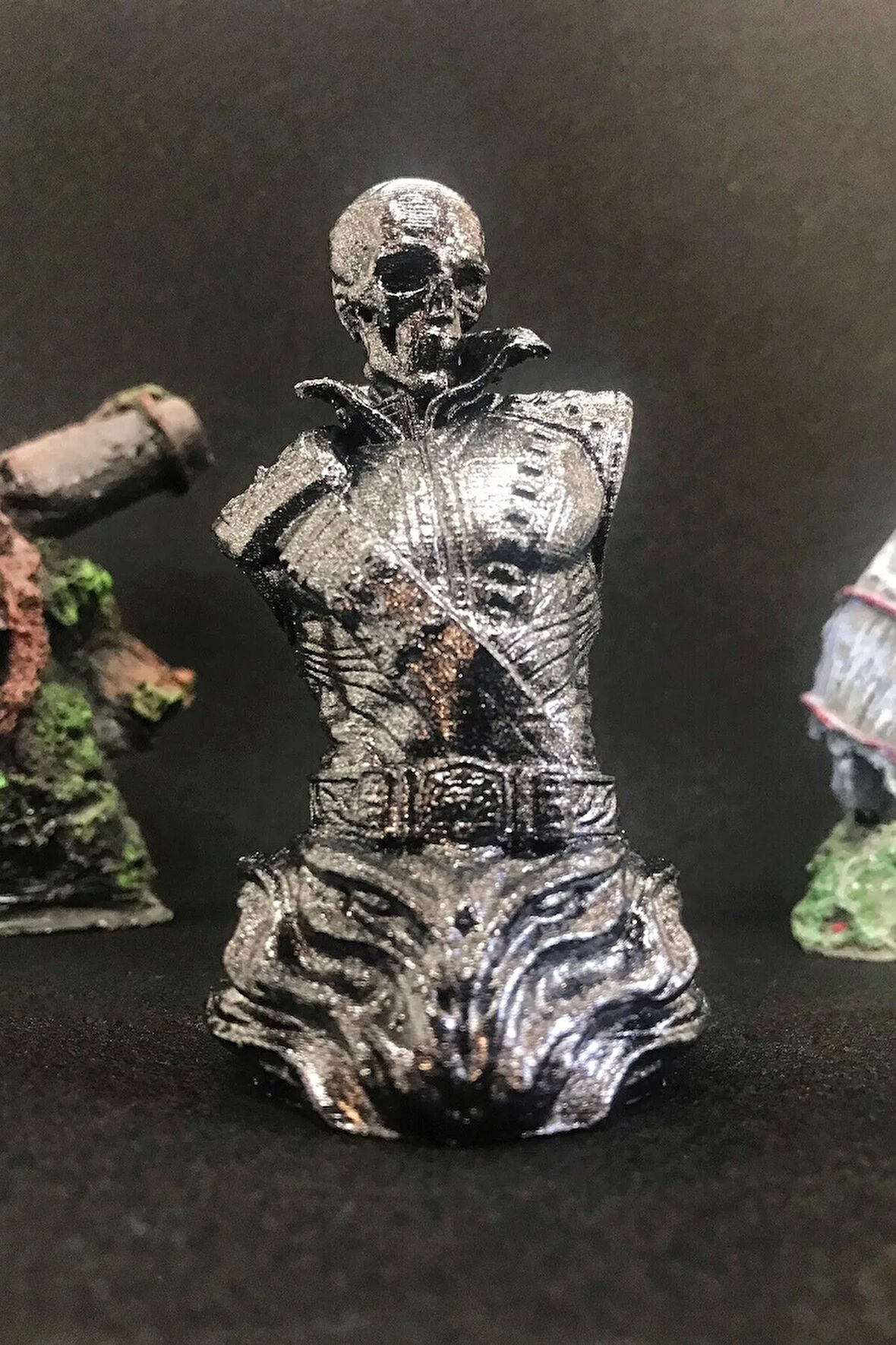 Hayalet Sürücü Ghost Rider Büst 10cm - Silver Efekt