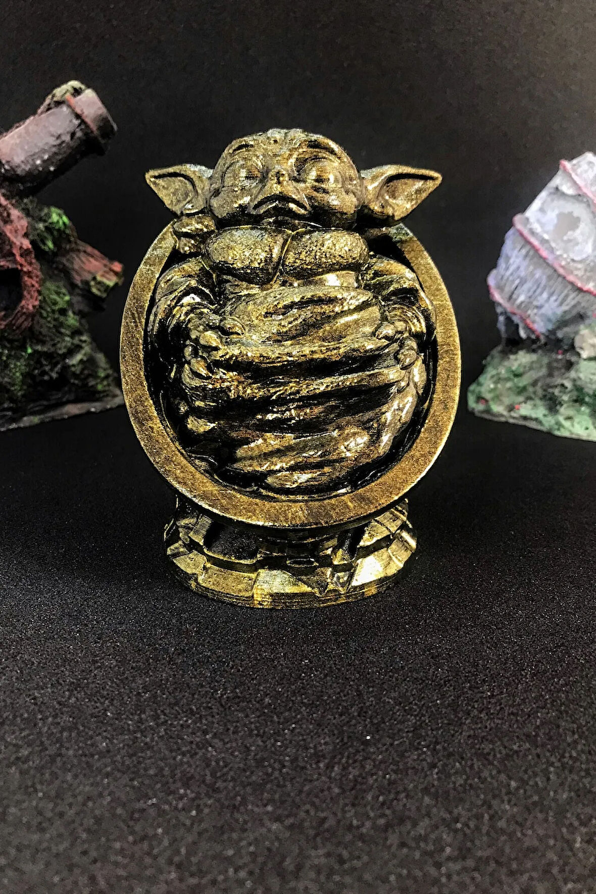 Star Wars Yoda Figür - Gold Efekt
