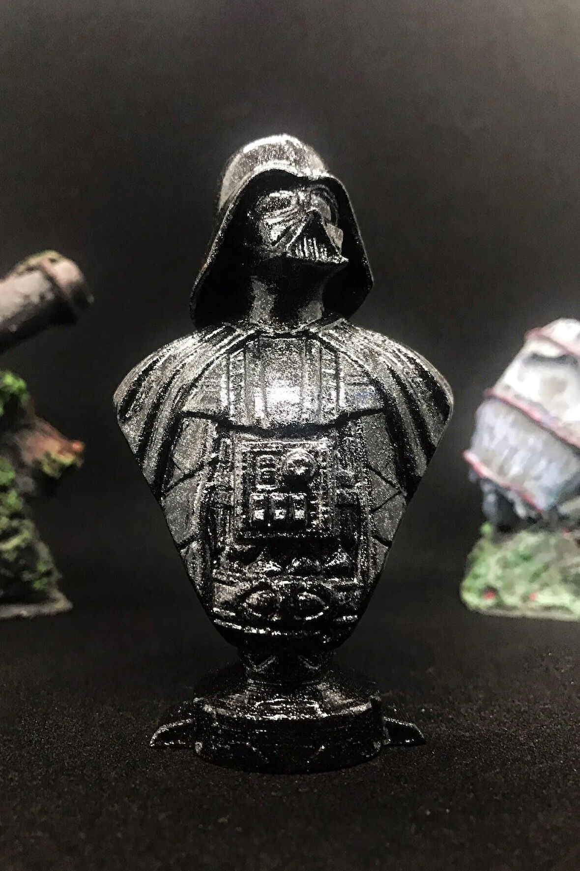 Star Wars Darth Vader Büst 10cm - Silver Efekt