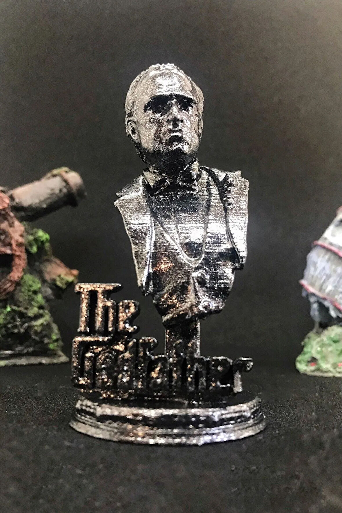 Godfather Büst 10cm - Silver Efekt