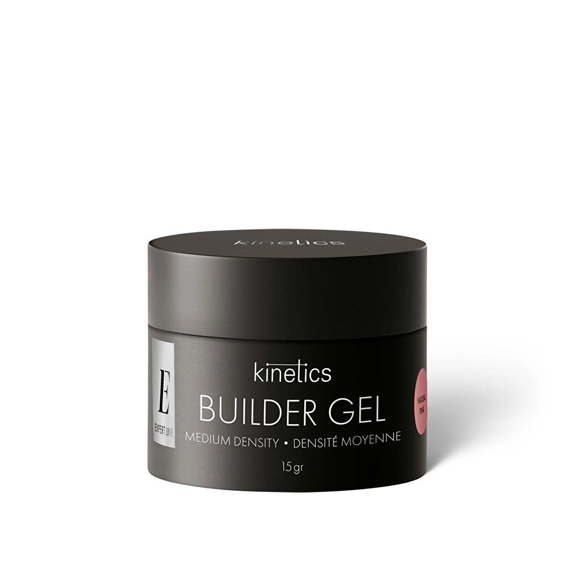 Kinetics Builder Gel High Density Protez Tırnak Jeli UV Gel Natural Pink (Doğal Pembe) 15gr