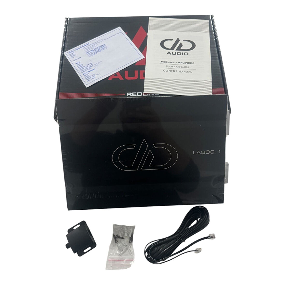 DD AUDİO RL-LA 800.1 MONO AMFİ BASS KONTROL HEDİYELİ