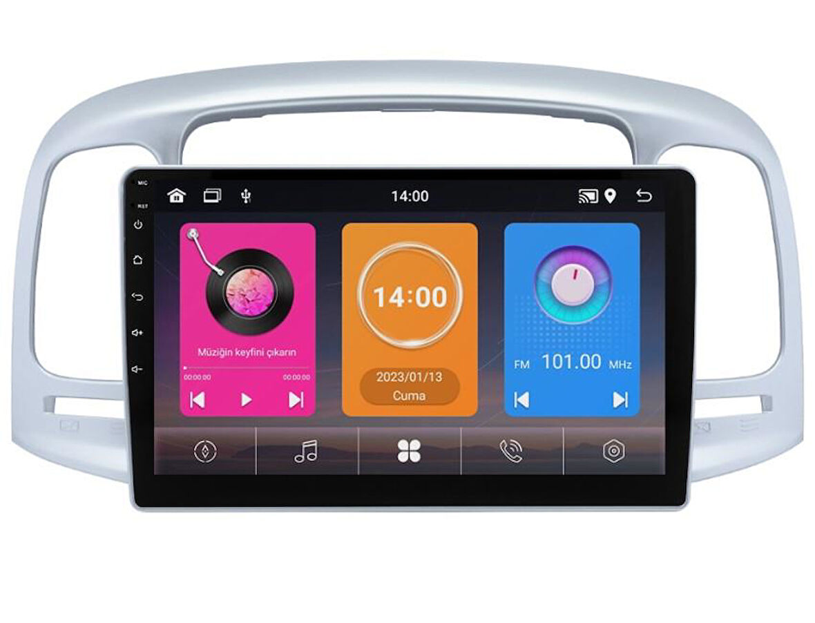 Hyundai Accent Era Android Multimedya Sistemi (2006-2012) for-x 2/32