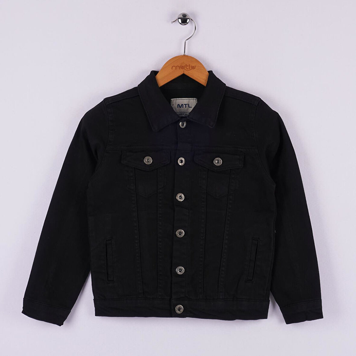 Mutlu Basic Cepli Erkek Çocuk  Gabardin Ceket