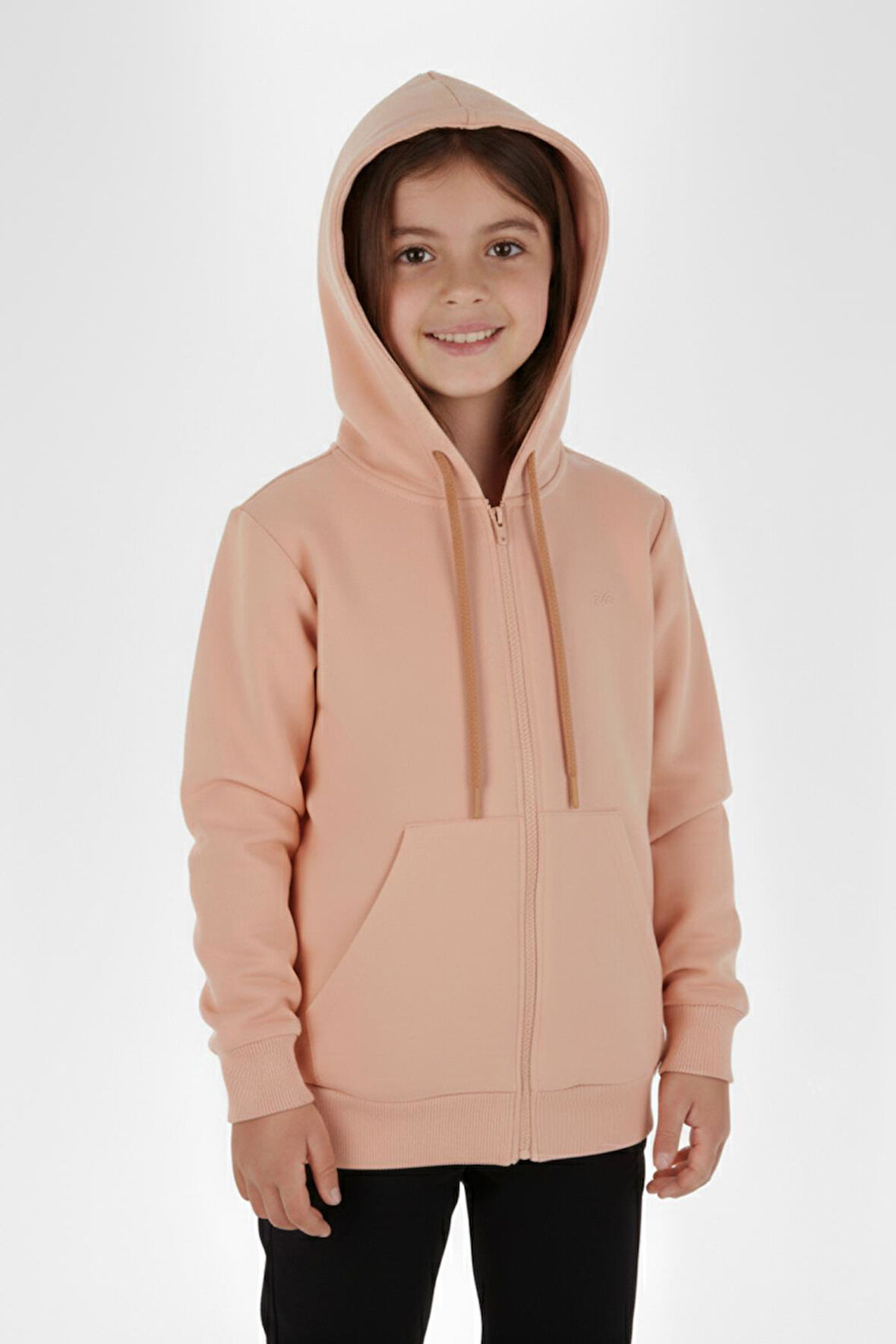 Mutlu Kanguru Cepli Uzun Kol Unisex Hırka