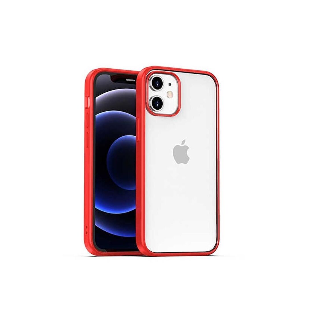 Smcase iPhone 12 Kılıf Hom Bumper Silikon