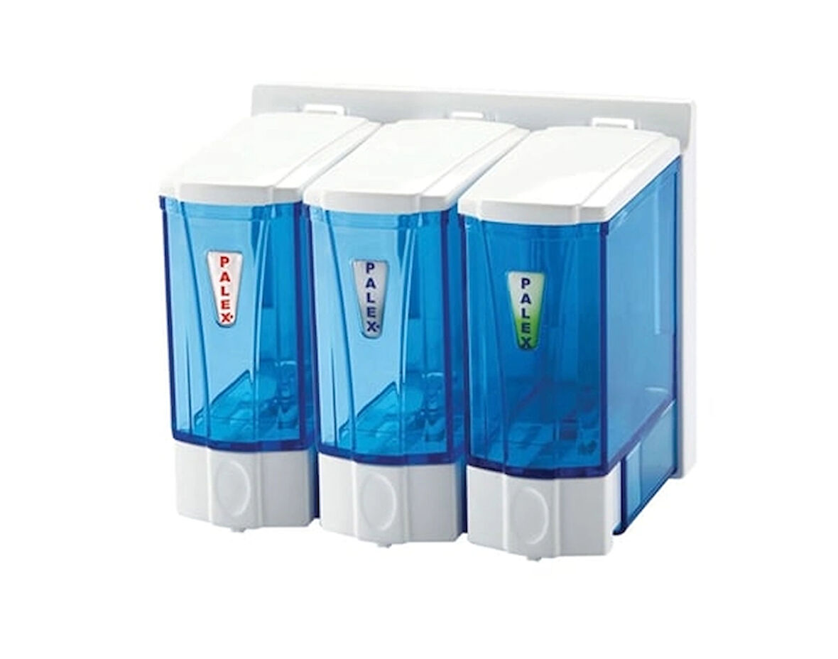 MİNİ SIVI SABUN DİSPENSERİ ÜÇLÜ 250CC*3