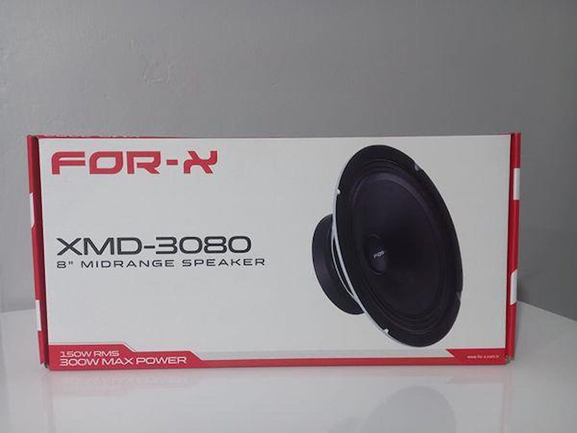 FOR-X XMD-3080 20CM MİDRANGE HOPARLÖR TAKIMI 300WATT 150RMS 