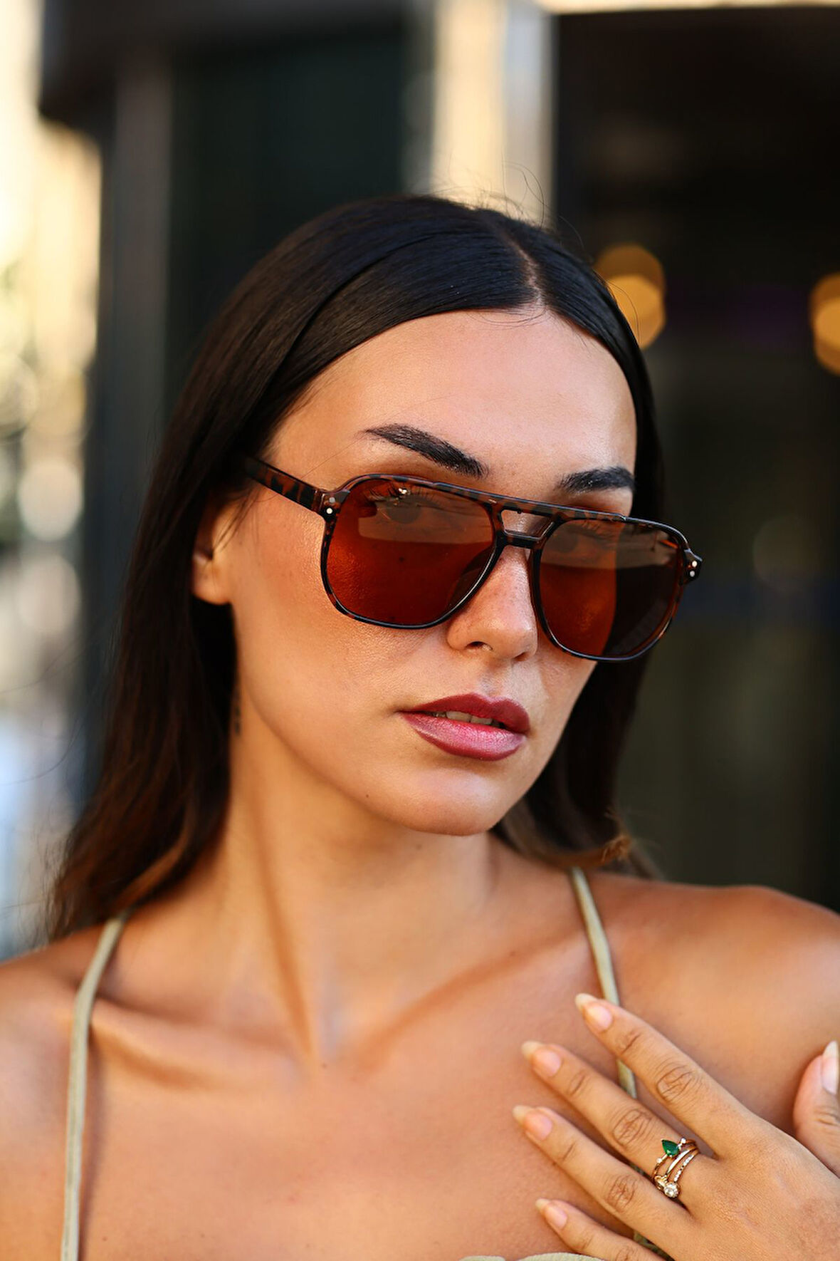 Leopar Güneş Gözlügü