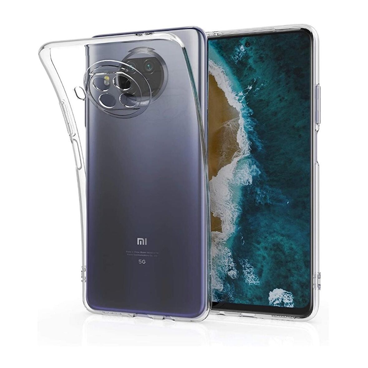 Smcase Xiaomi Mi10T Lite Kılıf Kamera Korumalı Silikon 