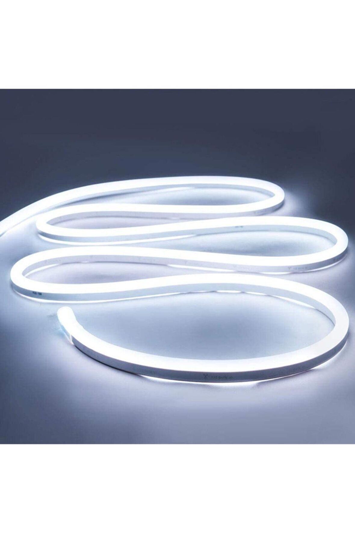 12 Volt Beyaz Neon Hortum Led 6x12mm - 5 Metre