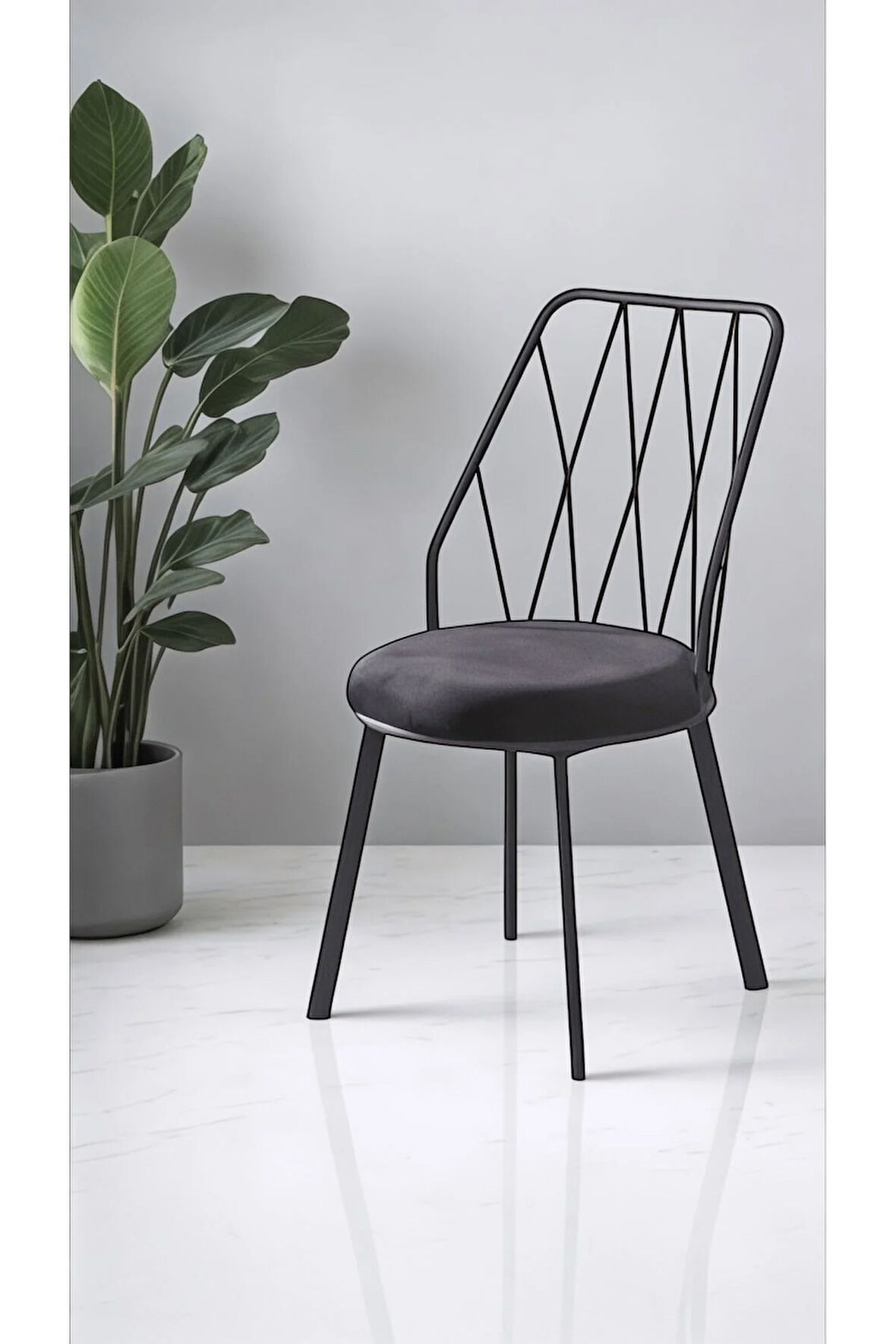 Yıldız Pro Mutfak Sandalyesi Metal Sandalye Tel Sandalye Cafe Sandalyesi Restaurant Sandalyesi