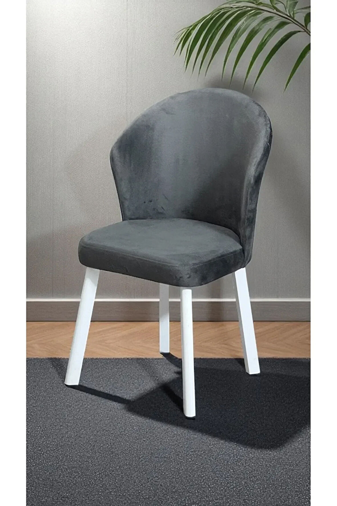 Midye 8 Adet Sandalye Mutfak Cafe Restaurant Proje Metal Lüks Sandalye