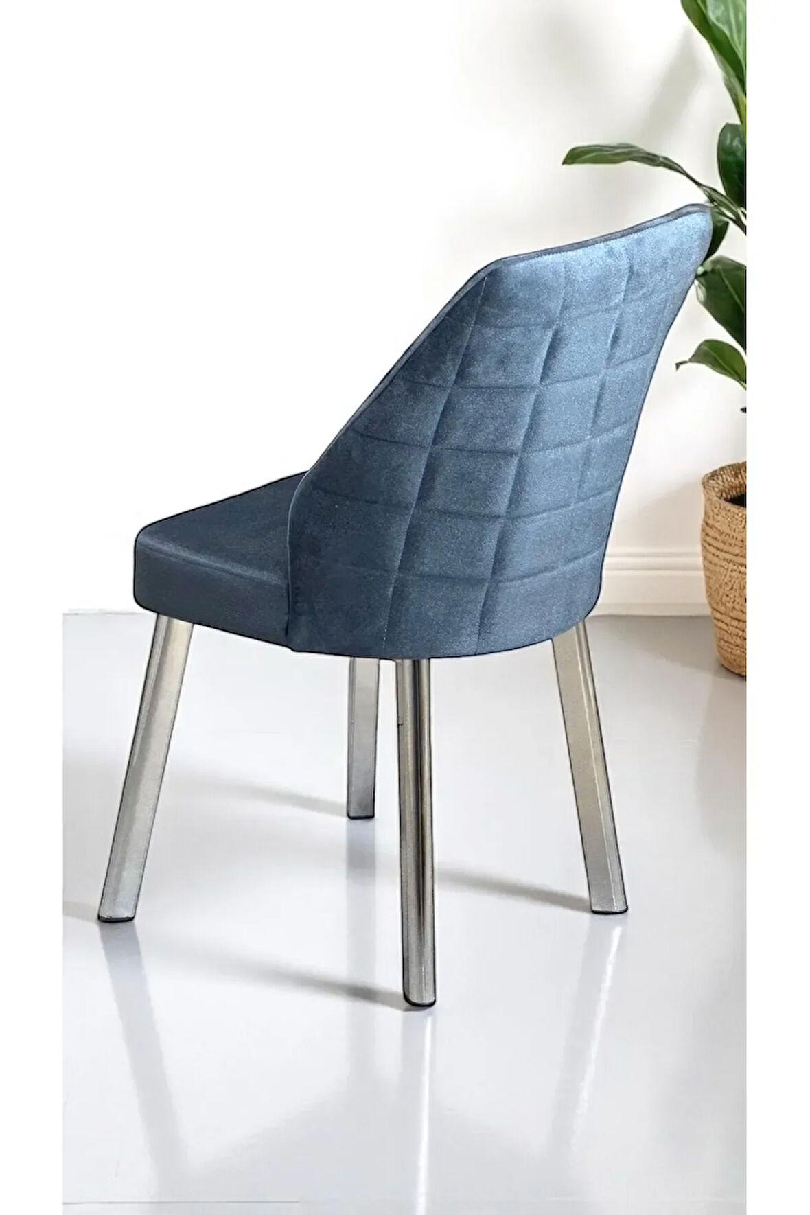 2 Adet Leksus Sandalye Mutfak Cafe Restaurant Proje Metal Lüks Sandalye