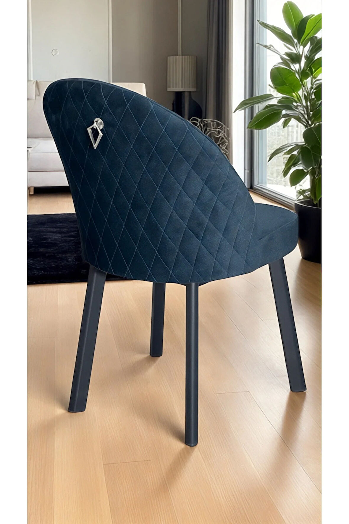 Ritim Sandalye Metal Ayaklı Lüks