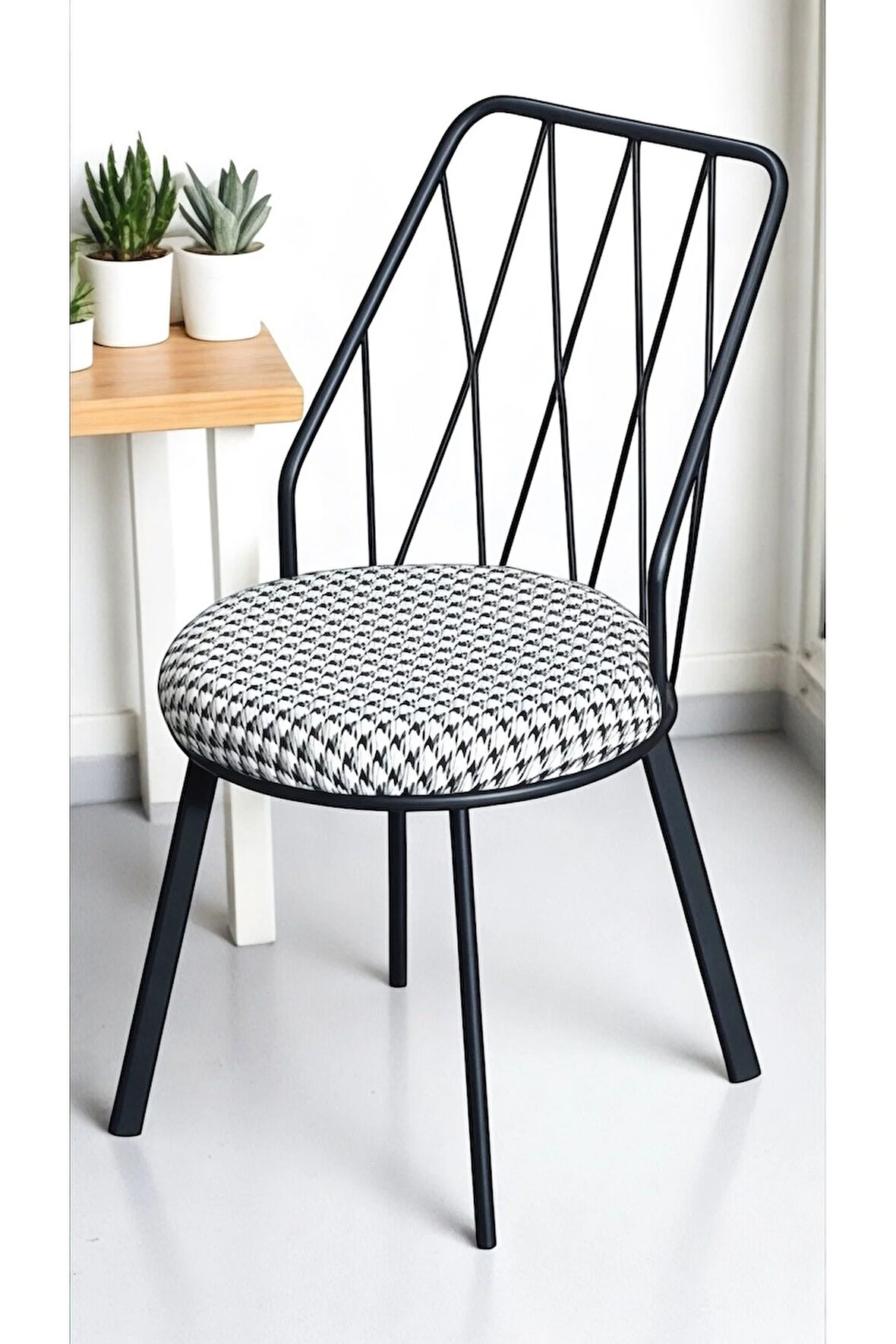 2 Adet Yıldız pro metal-demir sandalye kazayağı Kumaş