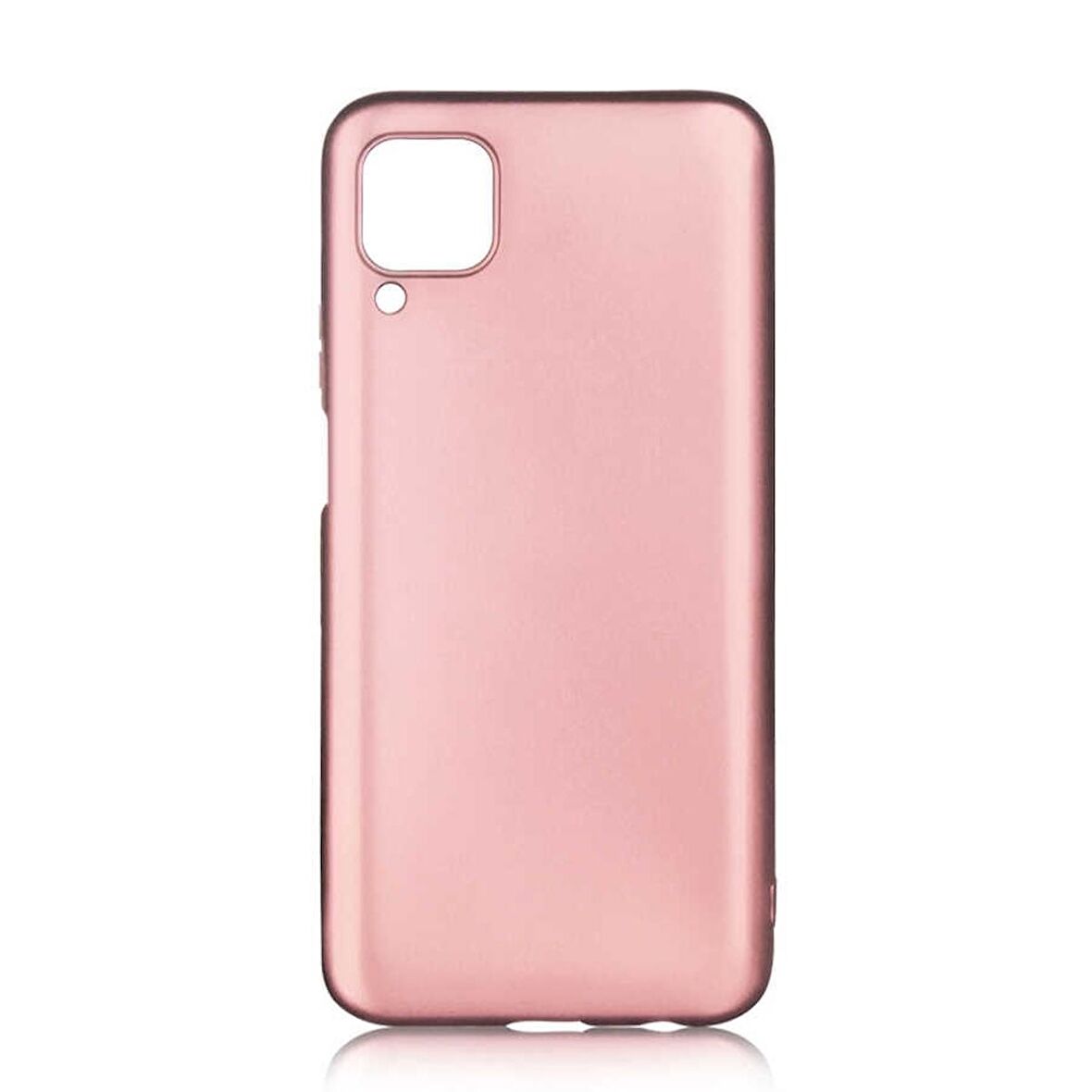 Smcase Samsung Galaxy A12 Kılıf Lüks Mat Silikon  Nano Ekran Koruyucu