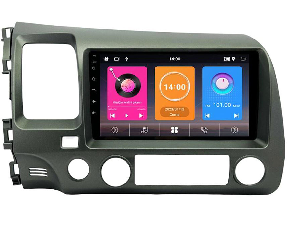 Honda Civic FD6 Android Multimedya Sistemi (2007-2012) clarion 4/64