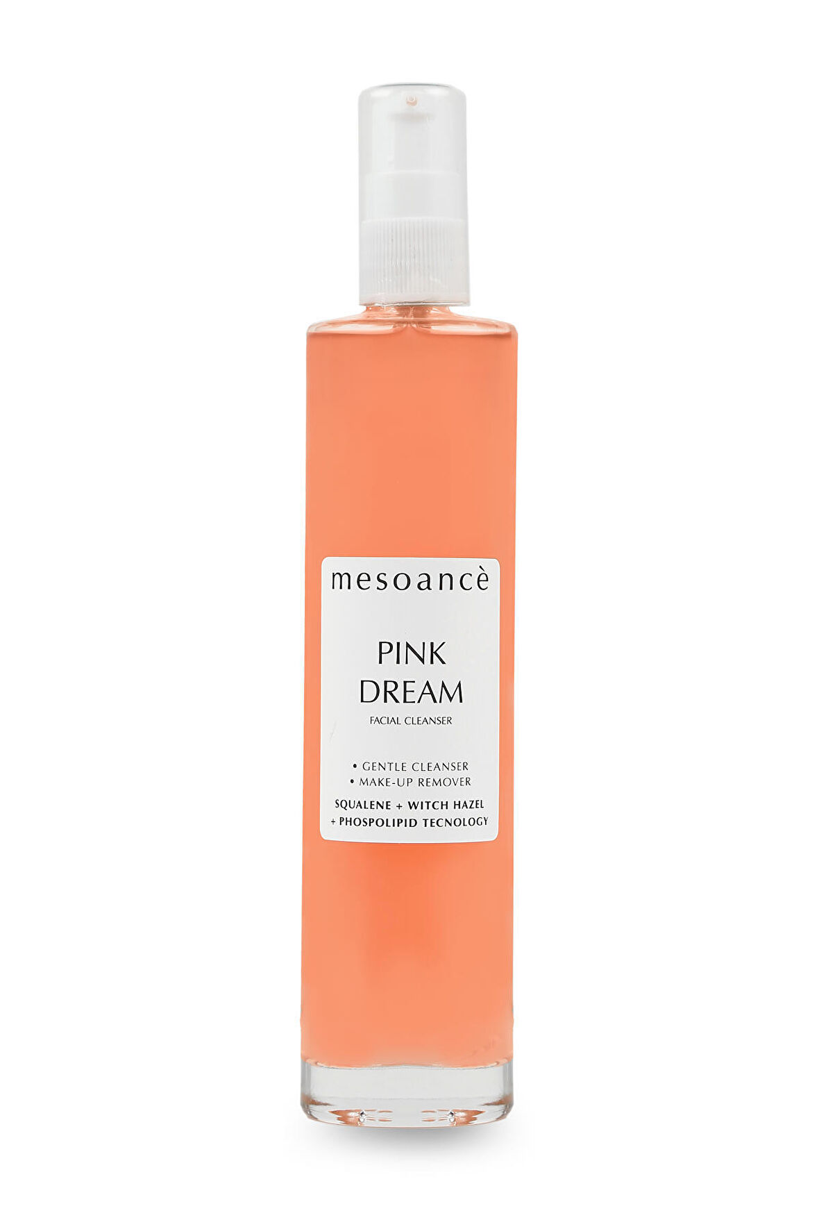 Mesoance Yüz Temizleyici Antioksidan Bazlı Temizleyici 100 ml - Yüz Için Temizleme Jeli Pink Facial Cleanser