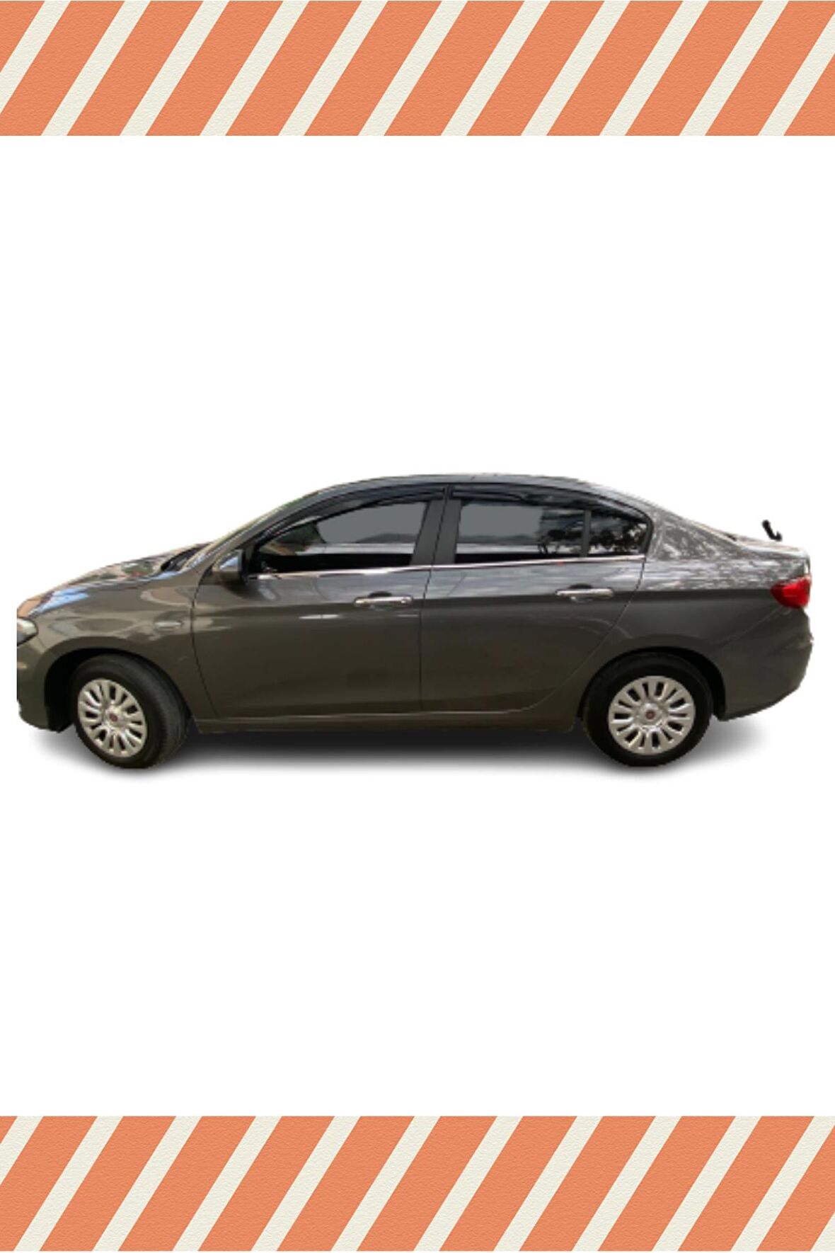 Fıat egea sedan tüm modellerine özel 4’lü mügen tip cam rüzgarlığı