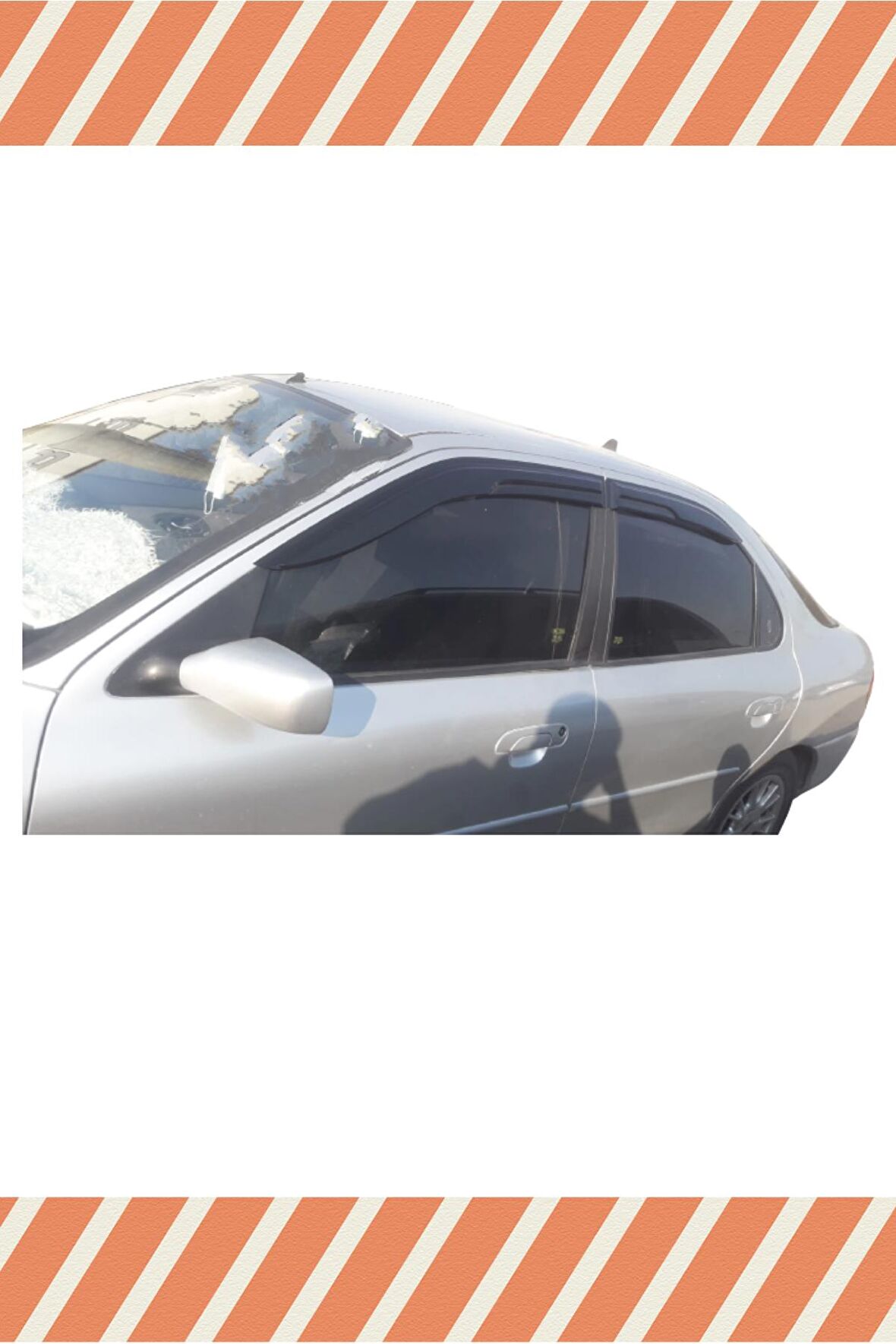 Ford mondeo (Mk1 ve Mk2) 1992-2001 modellerine özel 4’lü mügen tip cam rüzgarlığı