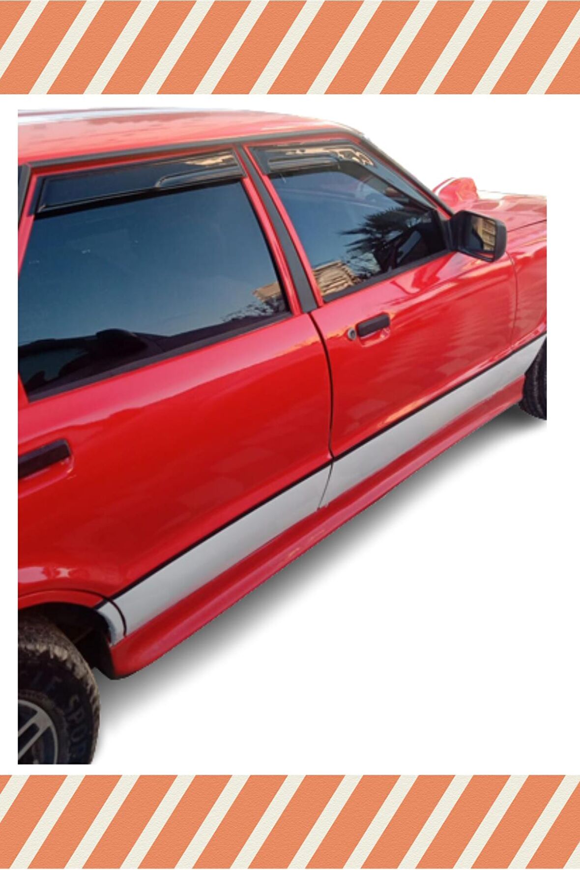 Ford taunus sd tüm modellerine özel 4’lü mügen tip cam rüzgarlığı