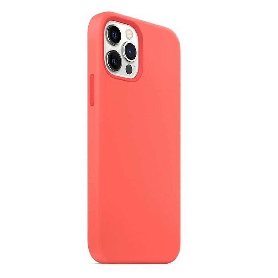 Smcase iPhone 12 Pro Kılıf Manyetik Lansman İçi Süet Silikon