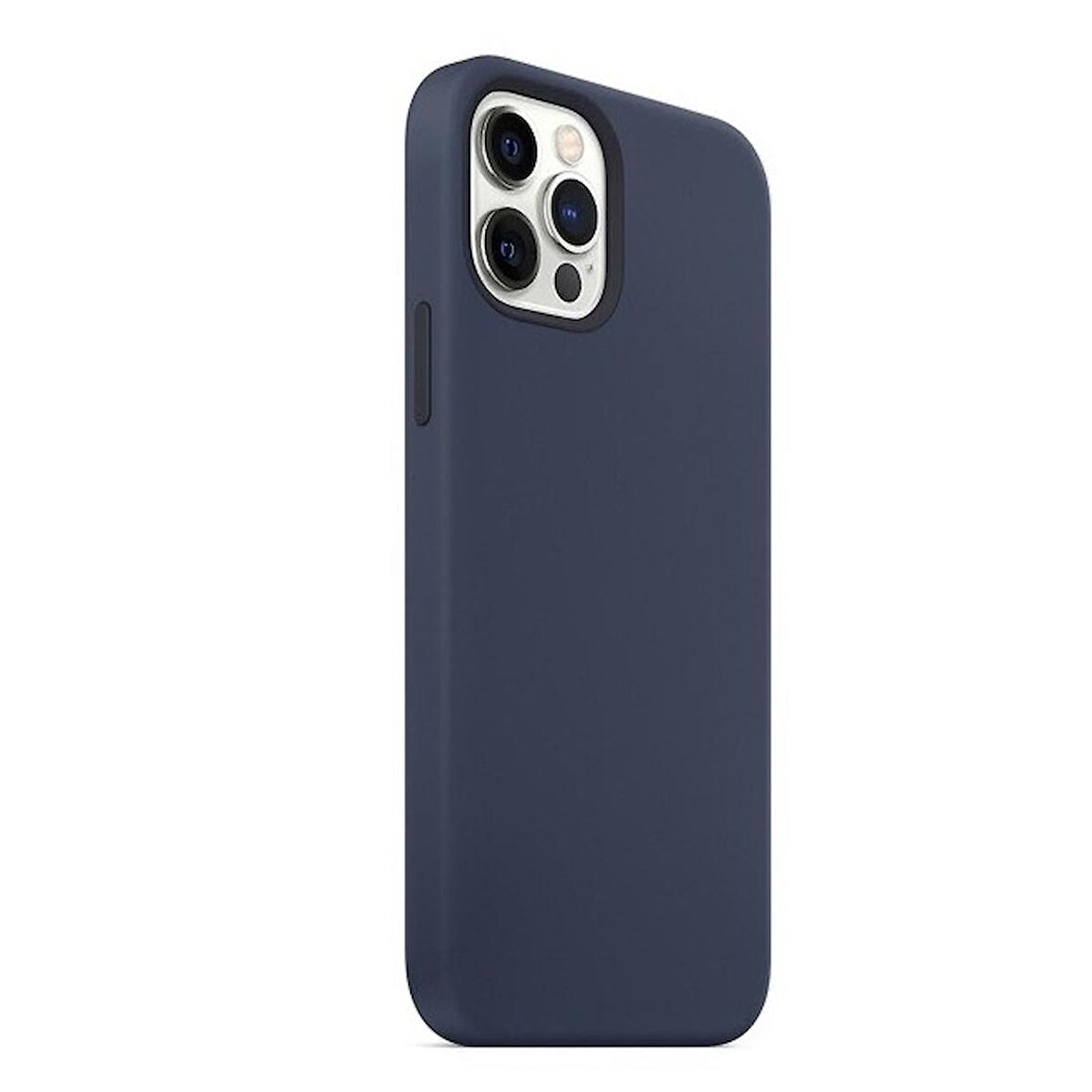 Smcase iPhone 12 Pro Kılıf Manyetik Lansman İçi Süet Silikon