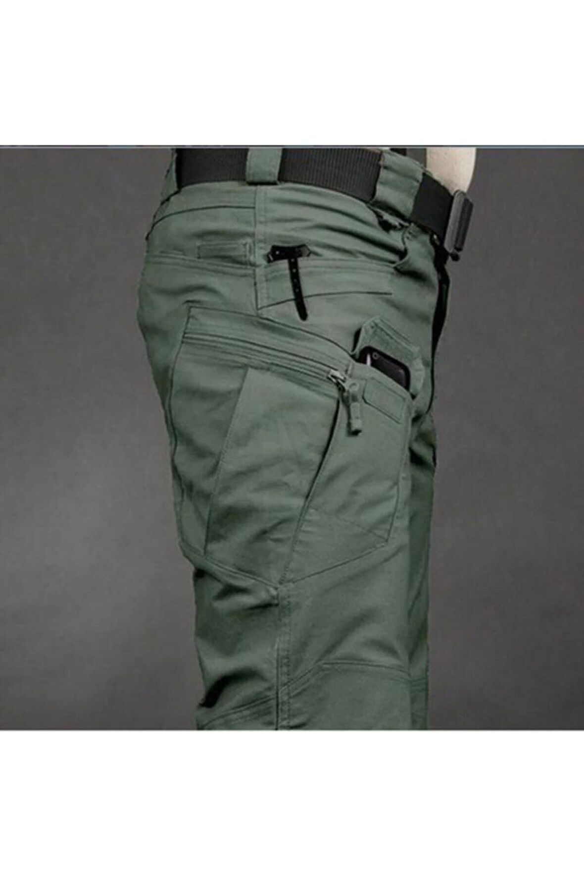 Erkek Tactical Pantolon Haki Yeşil