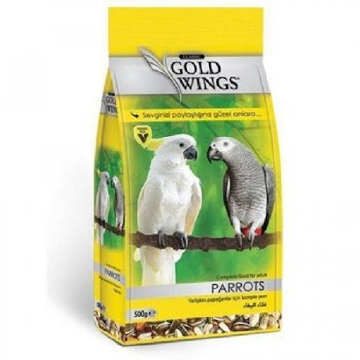 Gold Wings Premium Papağan Yemi 1 KG