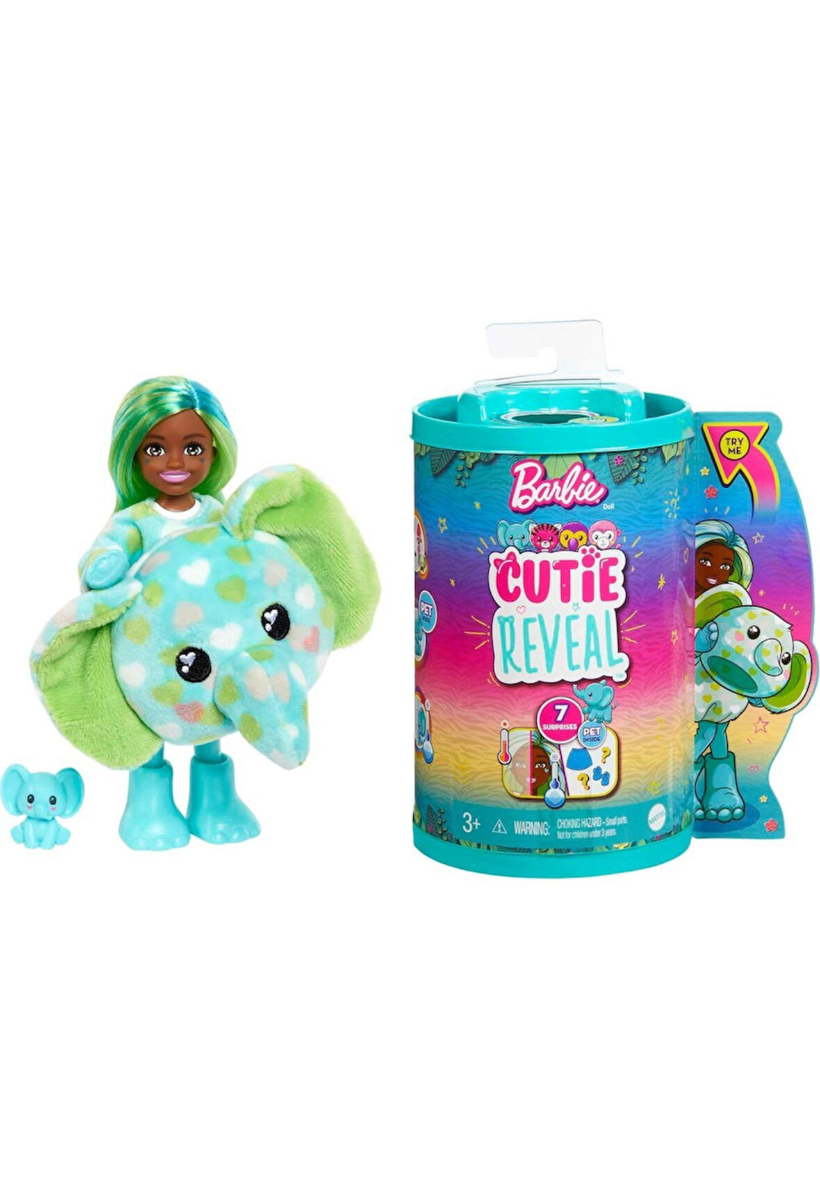 HKR13 | Cutie Reveal Chelsea Jungle Series - Elephant