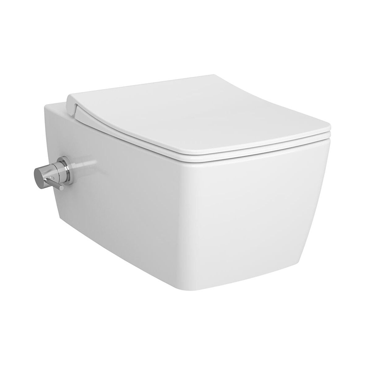 VitrA Metropole 7672B003-7211 Rim-ex Asma Klozet, Termostatik Ara Musluklu, 56 cm, Beyaz