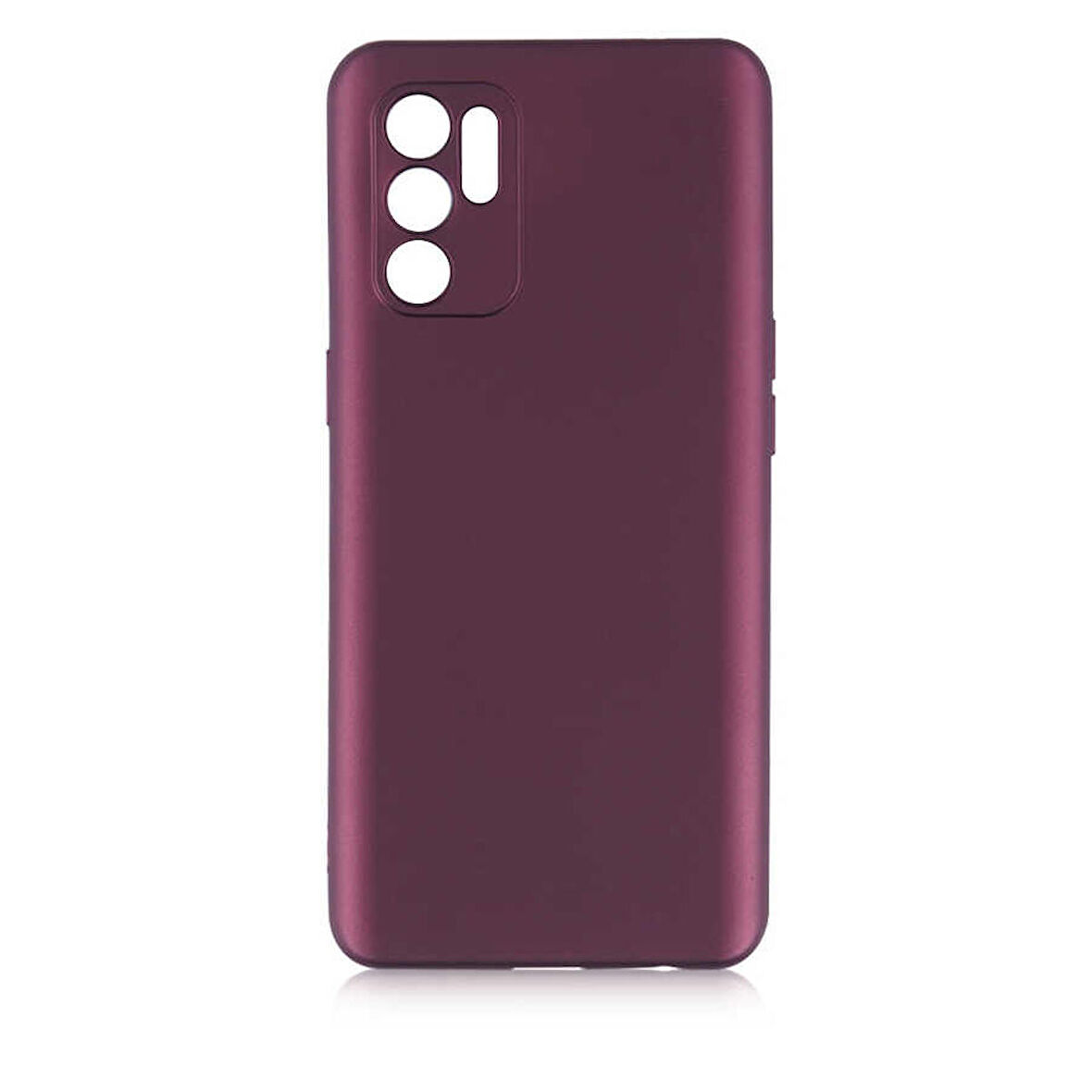 Gpack Oppo Reno 6 4G Kılıf Renkli Korumalı Premier Mat Silikon