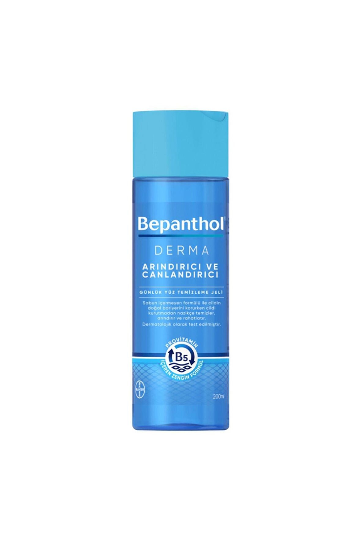 Bepanthol Derma Yüz Temizleme Jeli Arındırıcı Ve Canlandırıcı 200 ml