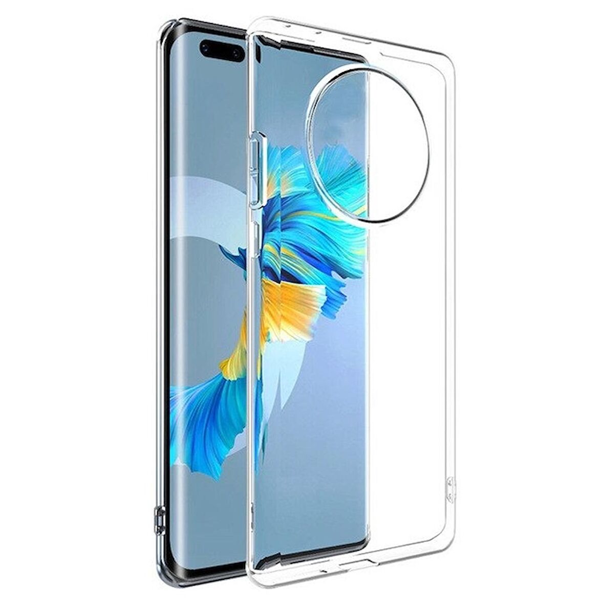 Smcase Huawei Mate 40 Pro Kılıf Lüks Korumalı Silikon 