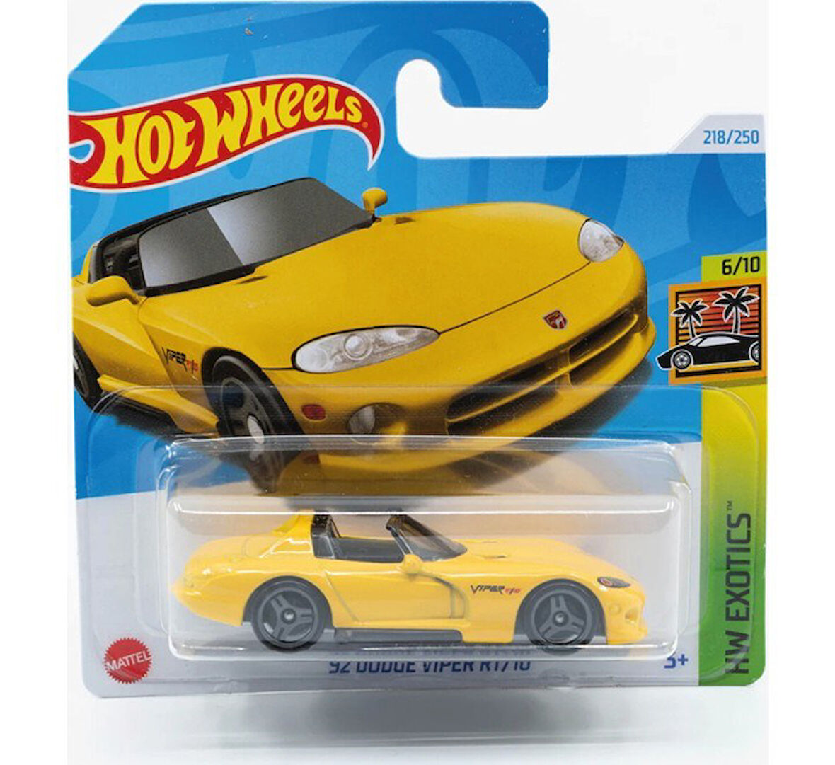 Hot Wheels  HTC24 Hw Exotics / '92 Dodge Viper Rt/10