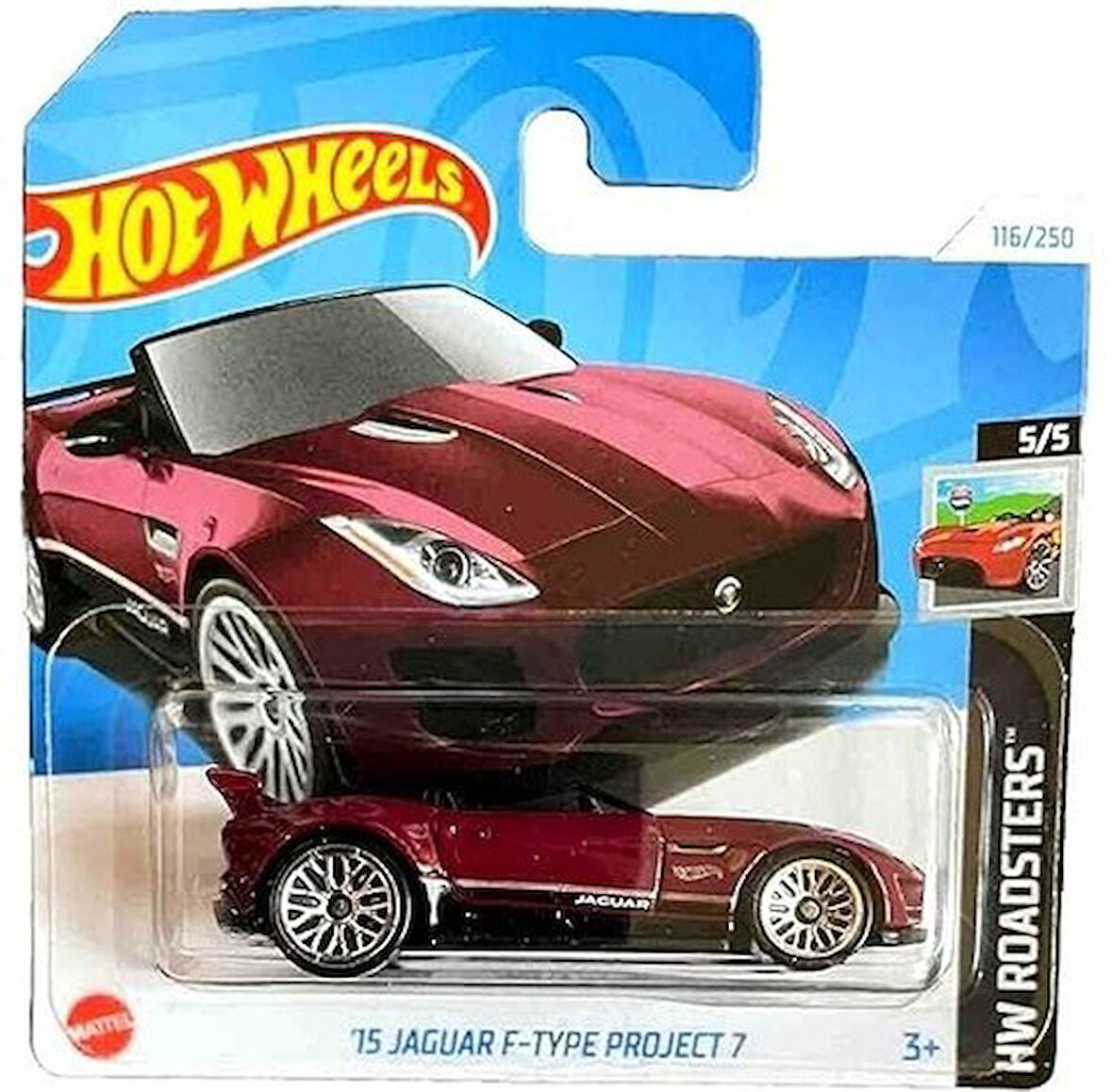 Hot Wheels Tekli Arabalar 15 Jaguar F-Type Project 7 HTD74