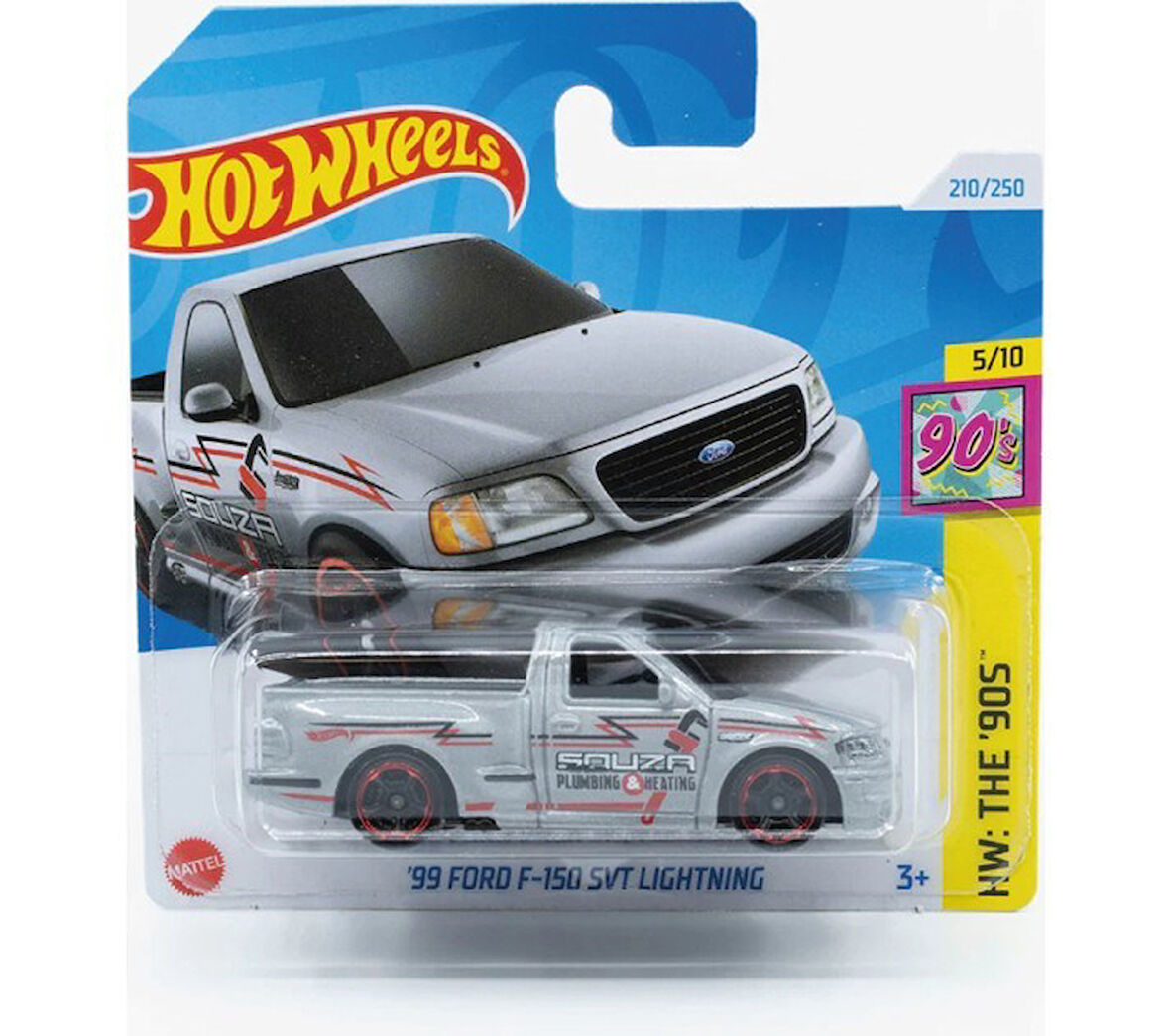 Hot Wheels  Arabalar HTB07 Hw: The '90's / '99 Ford F-150 Svt Lightning