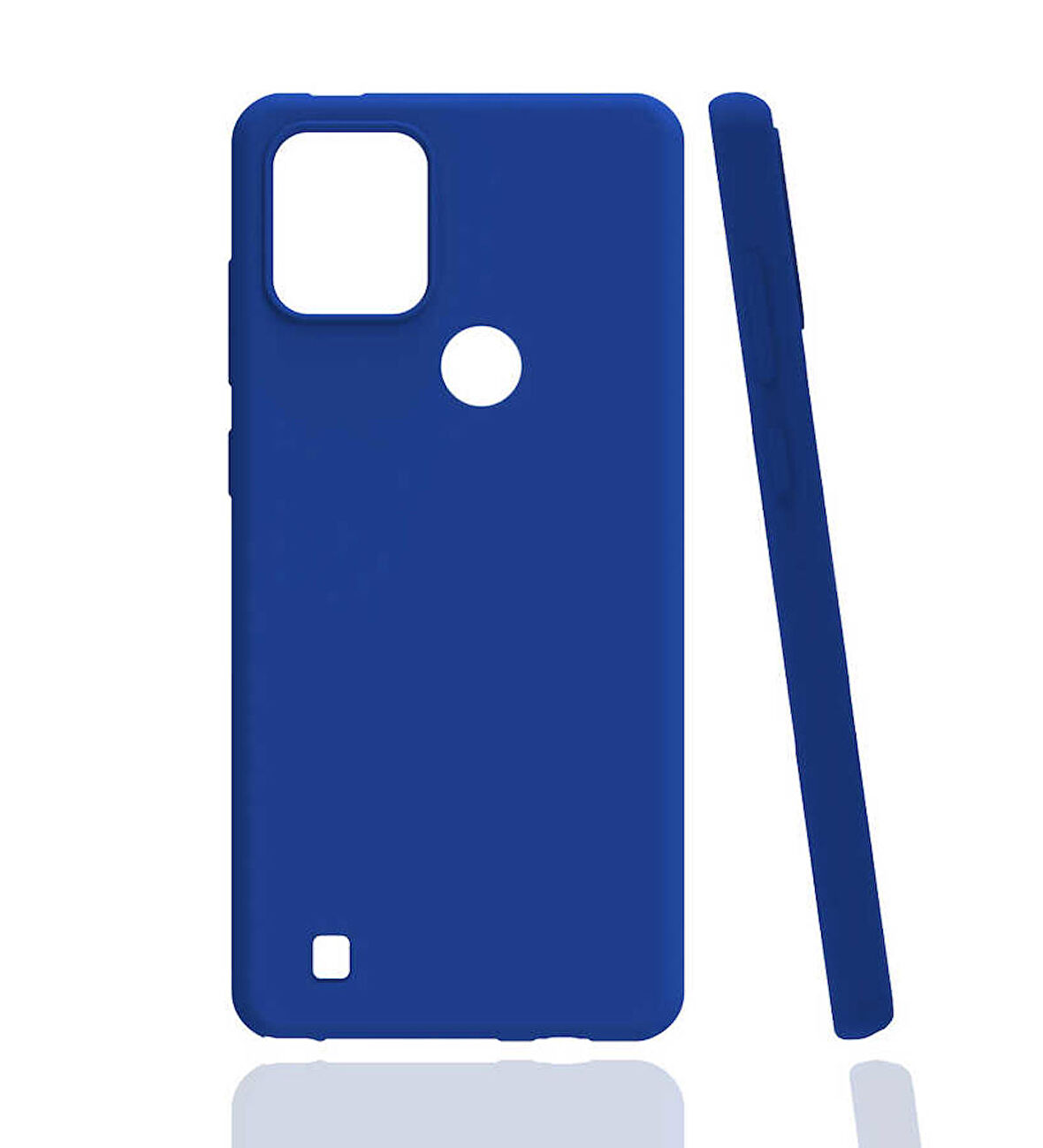 Gpack Realme C21Y Kılıf Mat Renkli Korumalı Premier Silikon