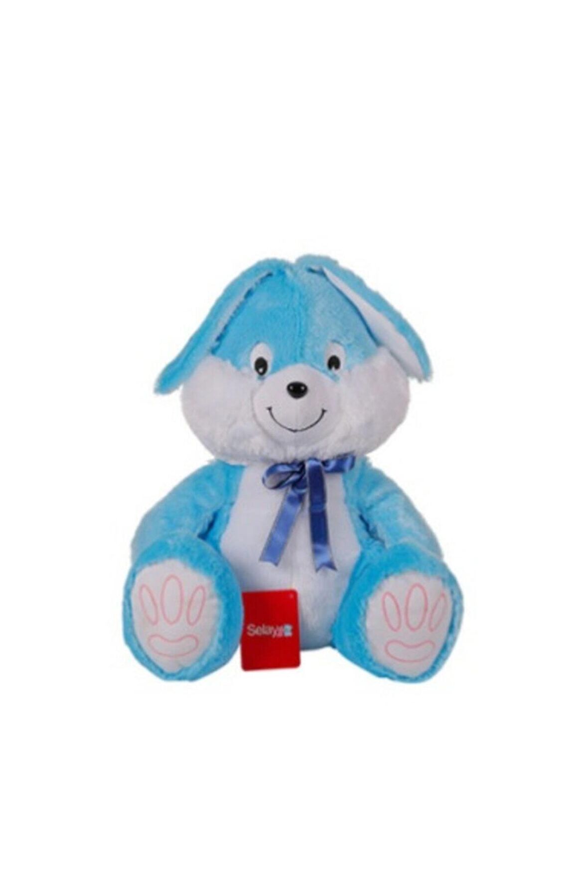 Oyuncak Peluş Tavşan 40 Cm Mavi