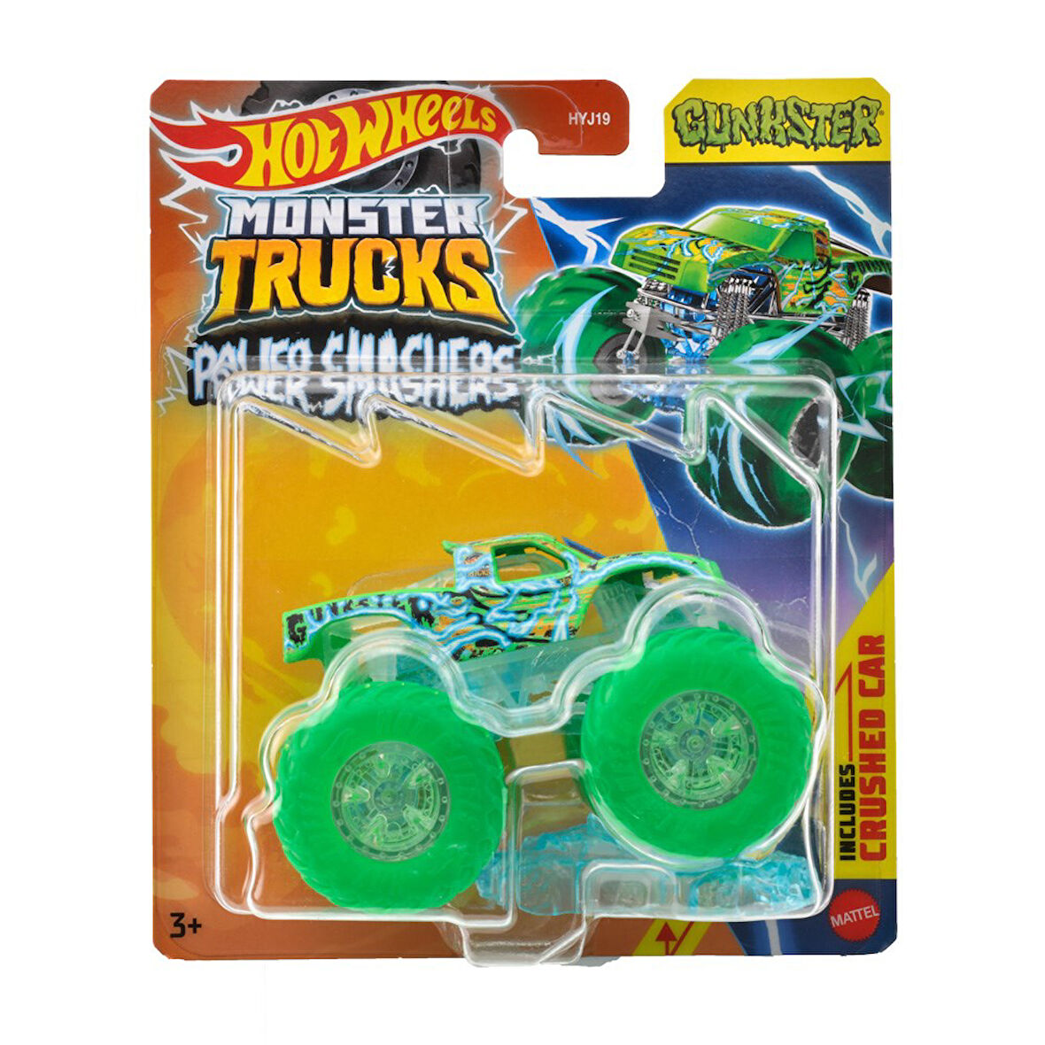 Hot Wheels Monster Truck Power Smashers Gunkster - HYJ25