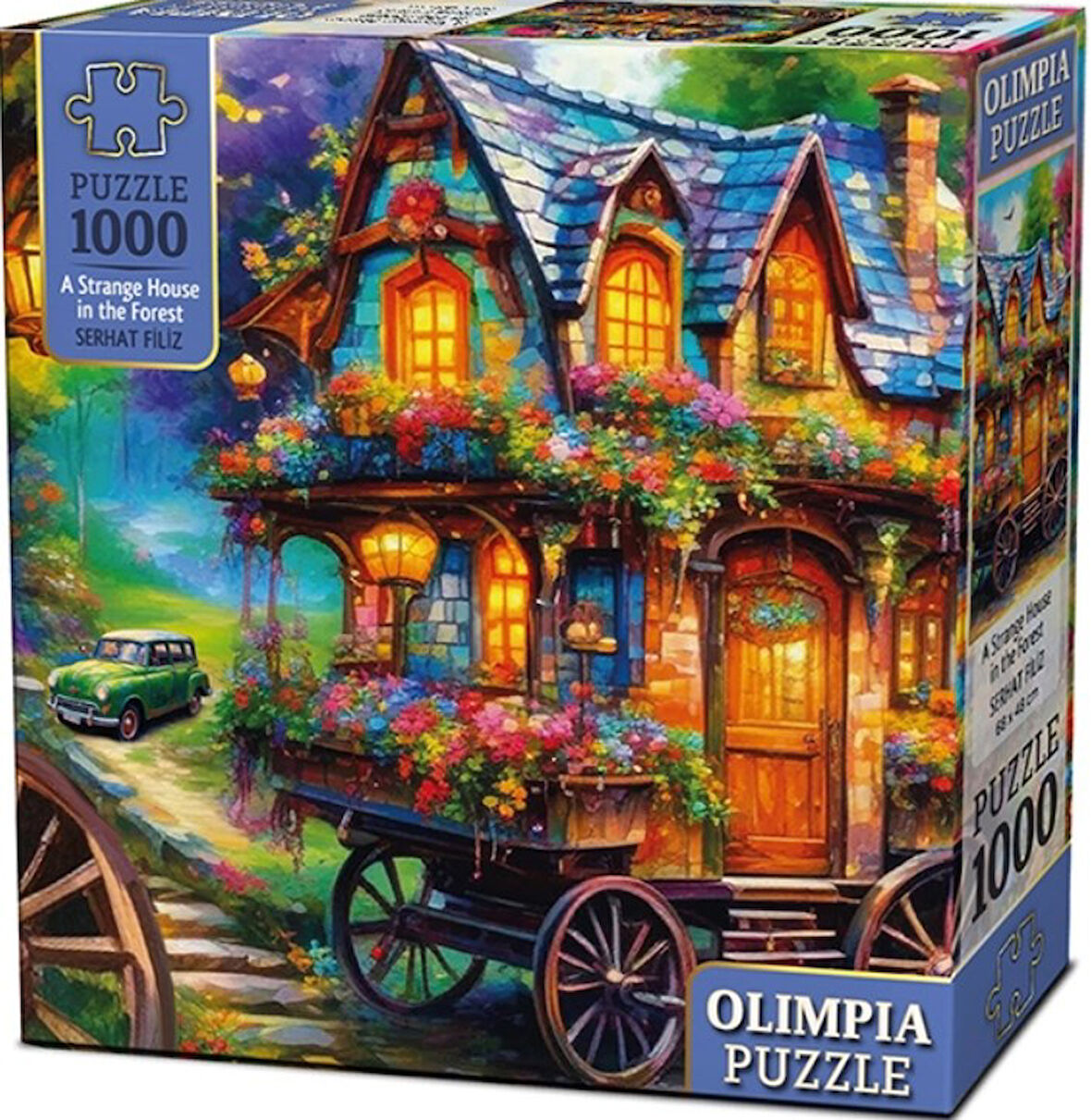 Olimpia Puzzle Strange House 1000 Parça