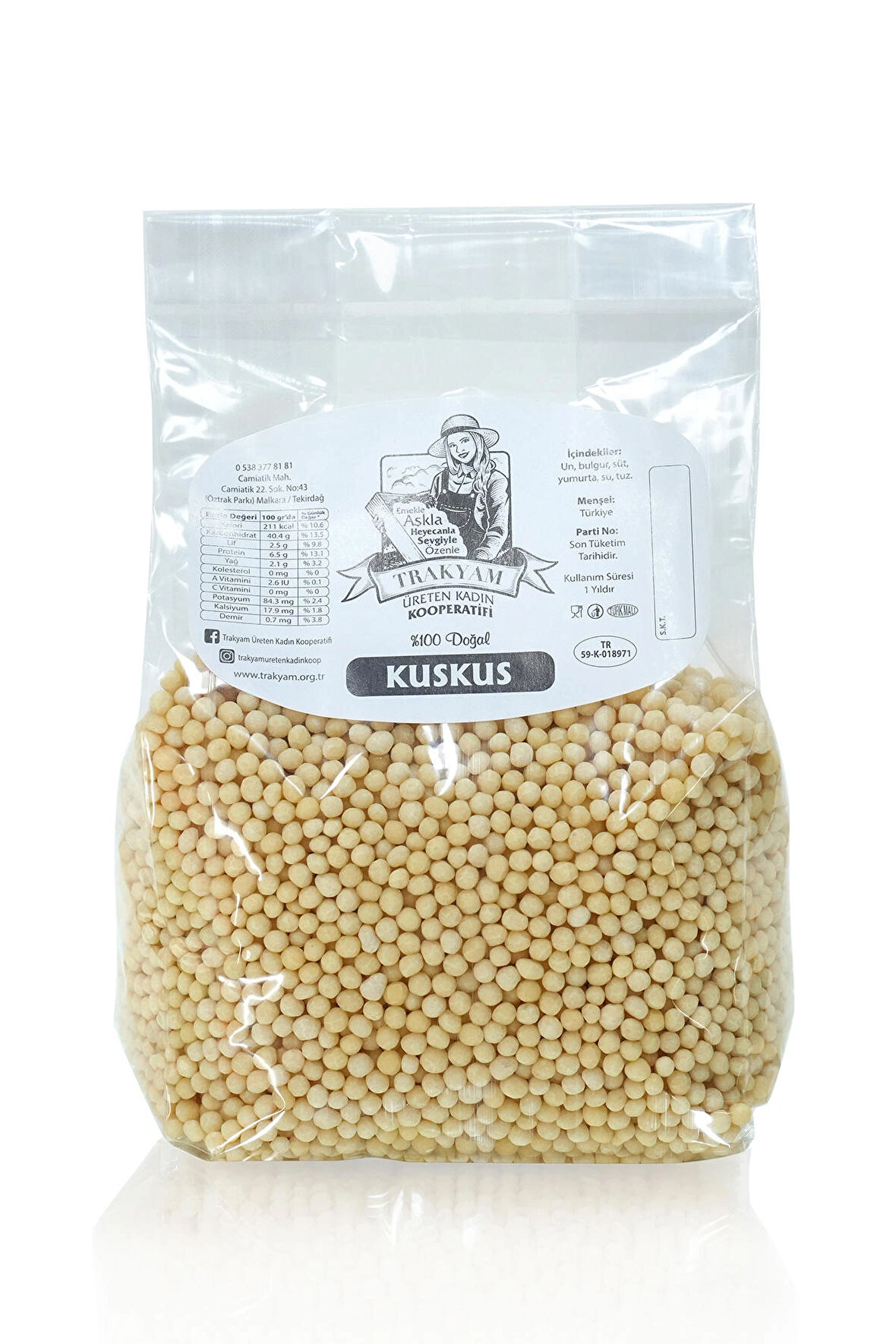 Yöresel Trakya Kuskusu (500GR)