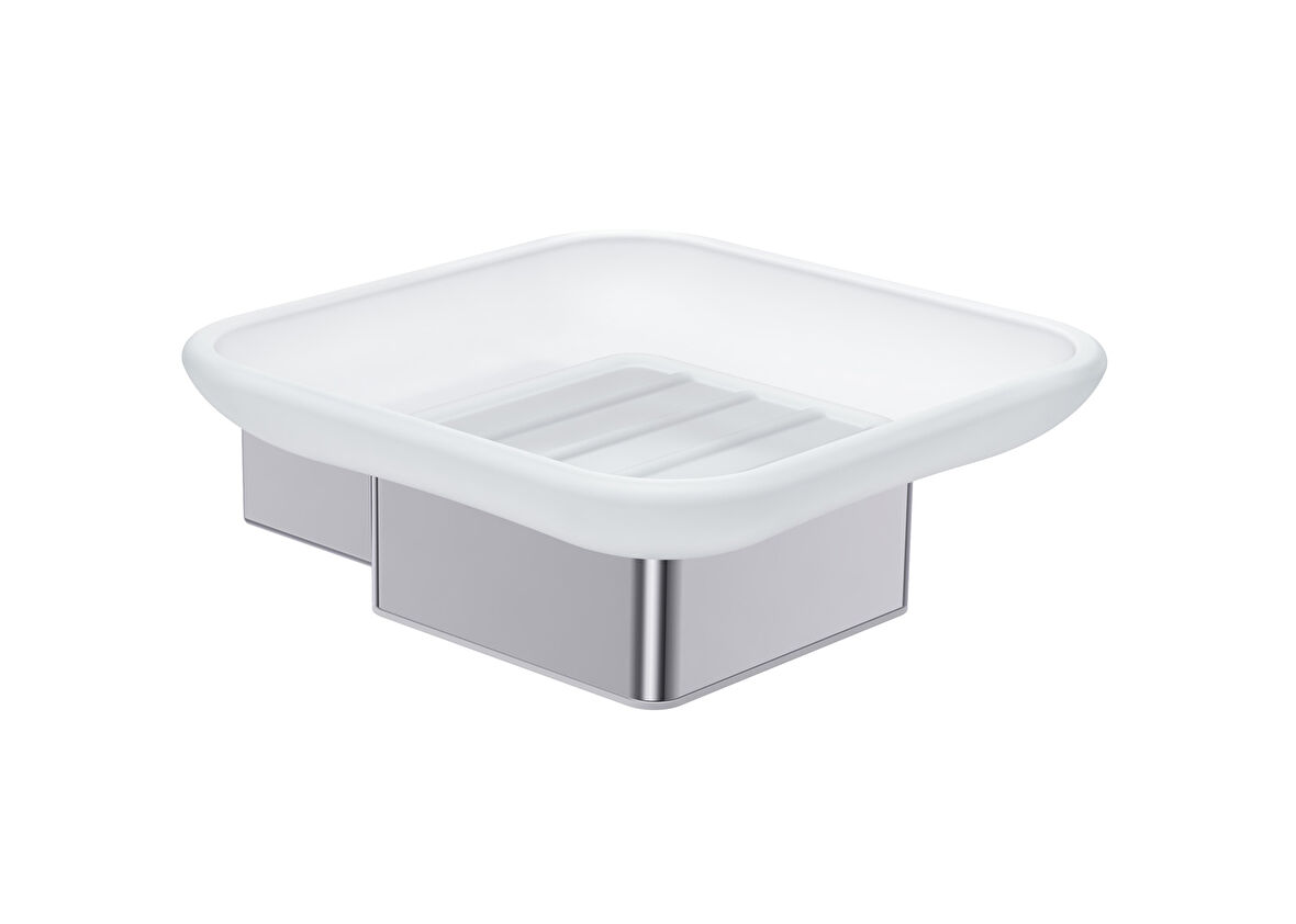 Line Bathroom AVERTA SABUNLUK 127106 BUZLU CAM Krom