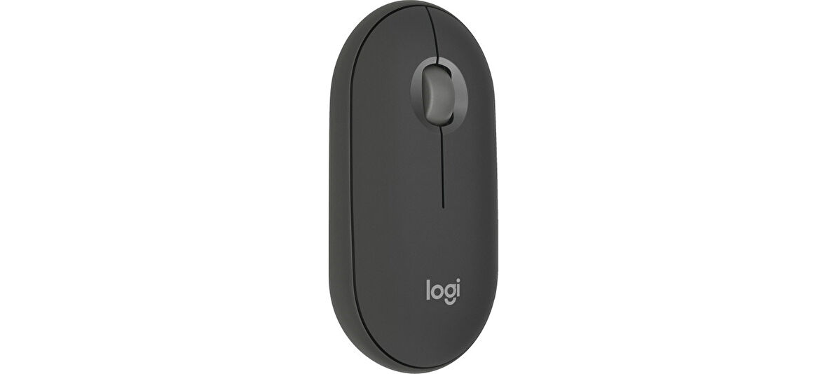 Logitech M350s Pebble 2 Bluetooth Kablosuz Sessiz Kompakt Mouse - Siyah