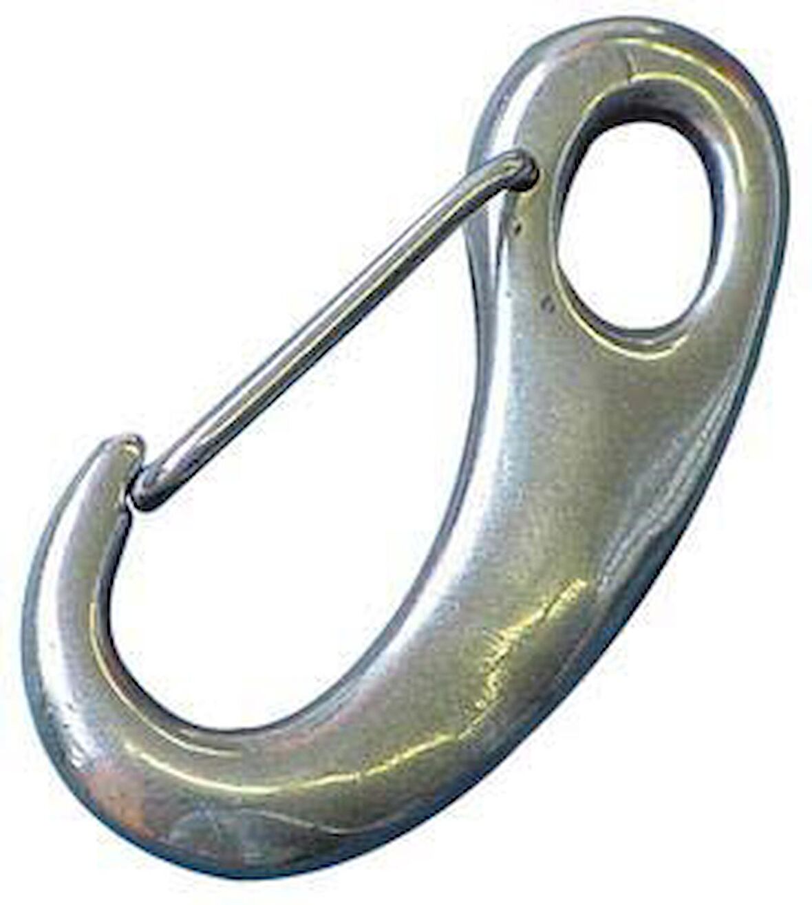  kilit, yaylı. AISI 316 paslanmaz çelik Boy 100mm
