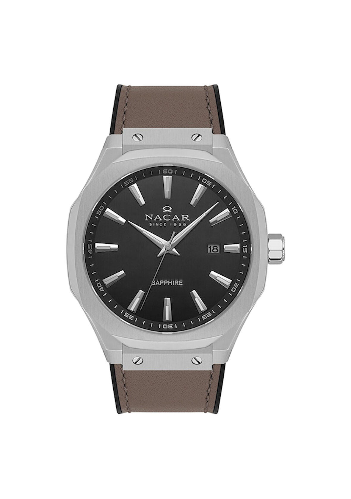 Nacar Nc34-29b684-abl7 Erkek Kol Saati Metalik Gri